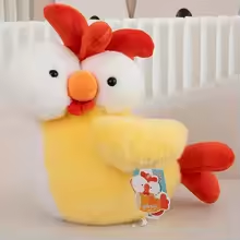 Funny Big Eyes Chicken Plush