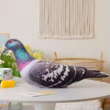 Lifelike Squishy Pigeon Plush
