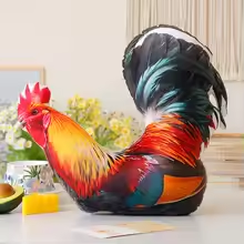 Lifelike Squishy Rooster Plush