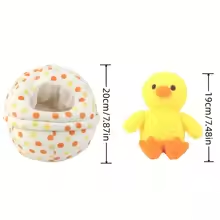 Egg Hatching Duck Plush