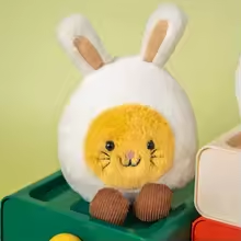 Cute Egg Bunny Plush