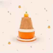 Capybara Coffee Cup Plush