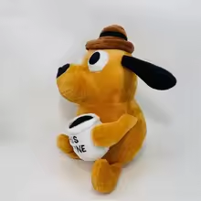 This Is Fine Coffee Dog Plush