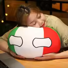 Italy Countryball Pillow Plush