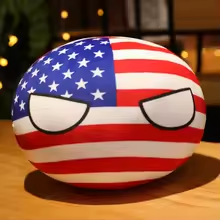 United States Countryball Pillow Plush