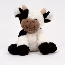 Fluffy Happy Cow Plush