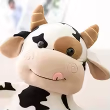 Happy Cute Cow Plush