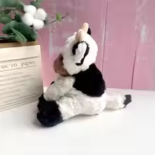 Fluffy Happy Cow Plush