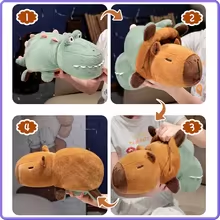 Capybara Reversible Crocodile Plush