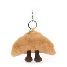 Cute Croissant Keychain Plush