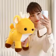 Cute Yellow Sika Deer Plush