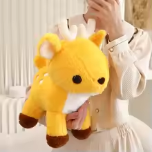 Cute Yellow Sika Deer Plush