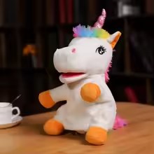 Cute Unicorn Puppet Plush
