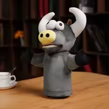 Funny Bull Puppet