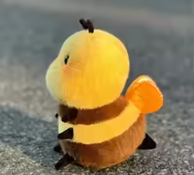 Cute Happy Bee Plush