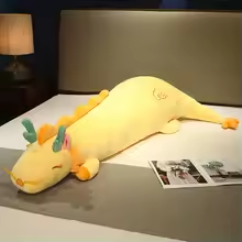 Yellow Lucky Dragon Plush
