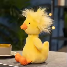 Funny Hair Duck Plush