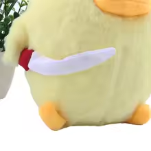 Cute Menacing Duck Plush