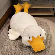 Big Fuzzy Duck Plush