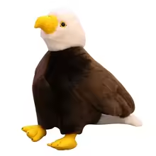 Cute Fluffy Eagle Plush