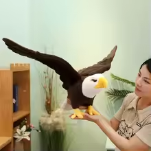 Lifelike Big Eagle Plush