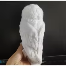 Fluffy Snowy Owl Plush