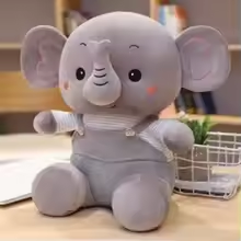 Kawaii Squishy Elephant Plush