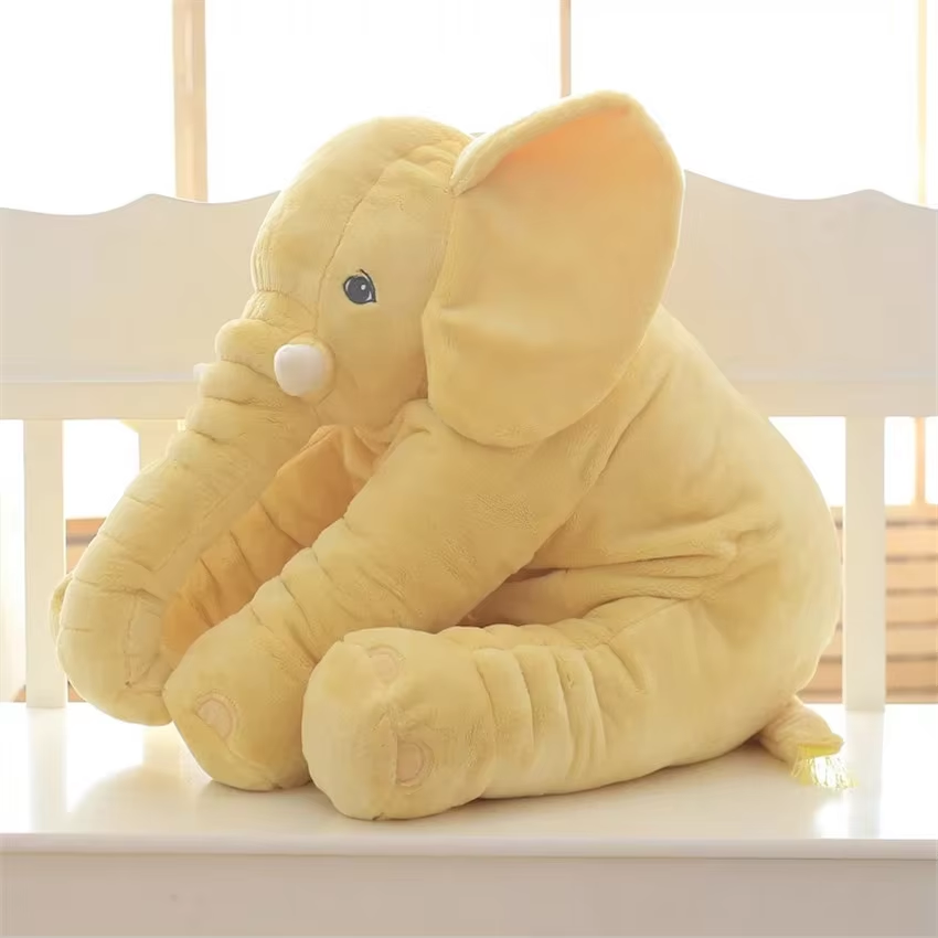 Big Soft YellowElephant Plush