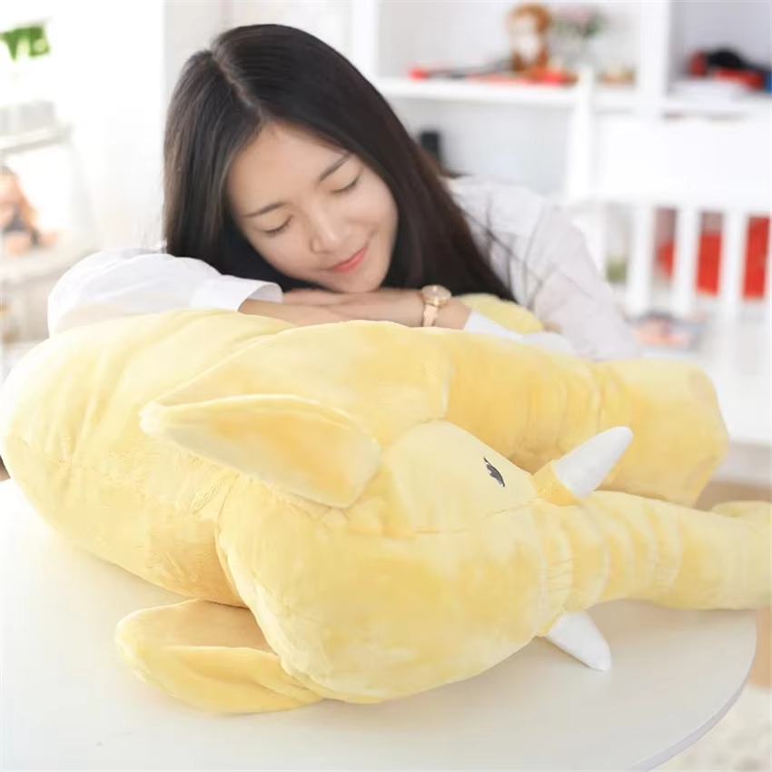 Big Soft YellowElephant Plush