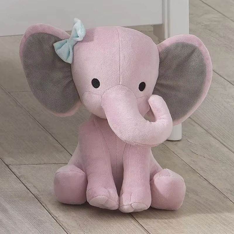 Kawaii Soft Pink Elephant