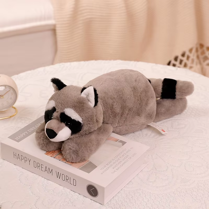 Cute Fluffy Raccoon Plush