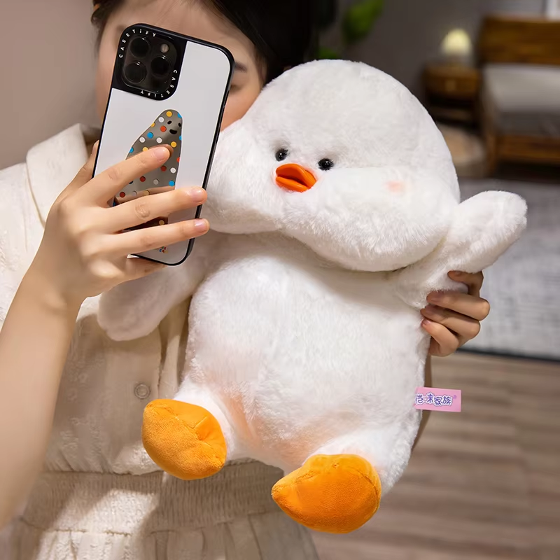 Big Cheeks Fluffy Duck Plush