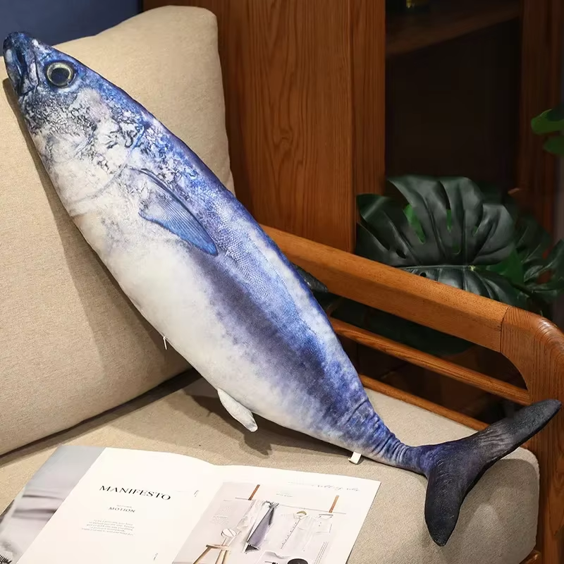 Realistic Squishy Tuna Plush
