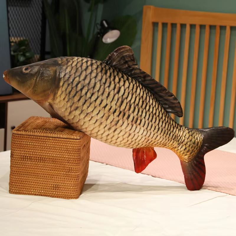 Realistic Squishy Carp Plush