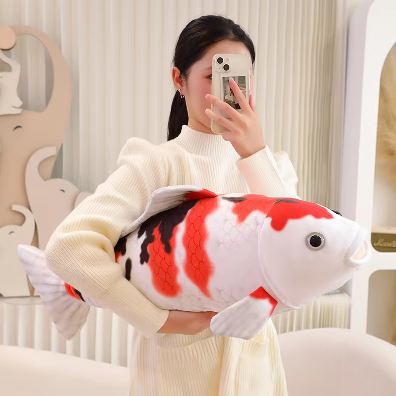 Big Koi Carp Fish Plush