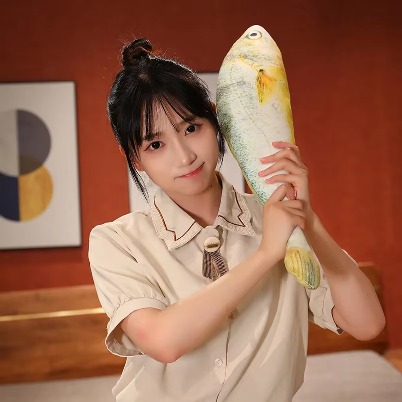 Squishy Yellow Croaker Plush
