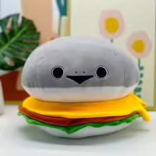 Cute Sacabambaspis Burger Plush