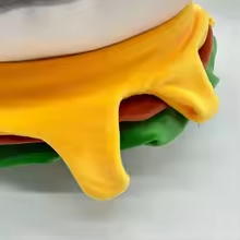 Cute Sacabambaspis Burger Plush