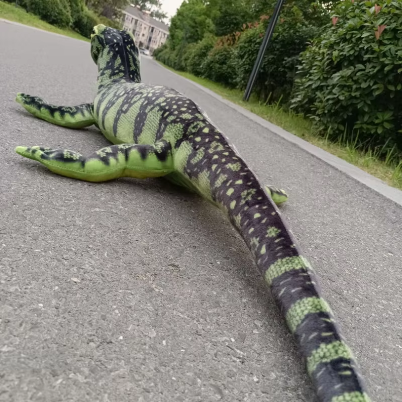 Jumbo Green Lizard Plush