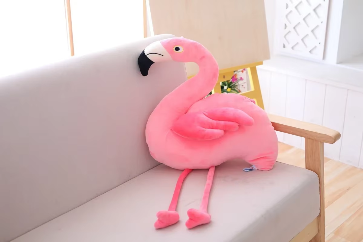 Big Soft Flamingo Plush