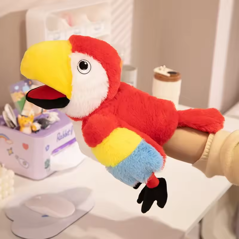 Fluffy Parrot Puppet