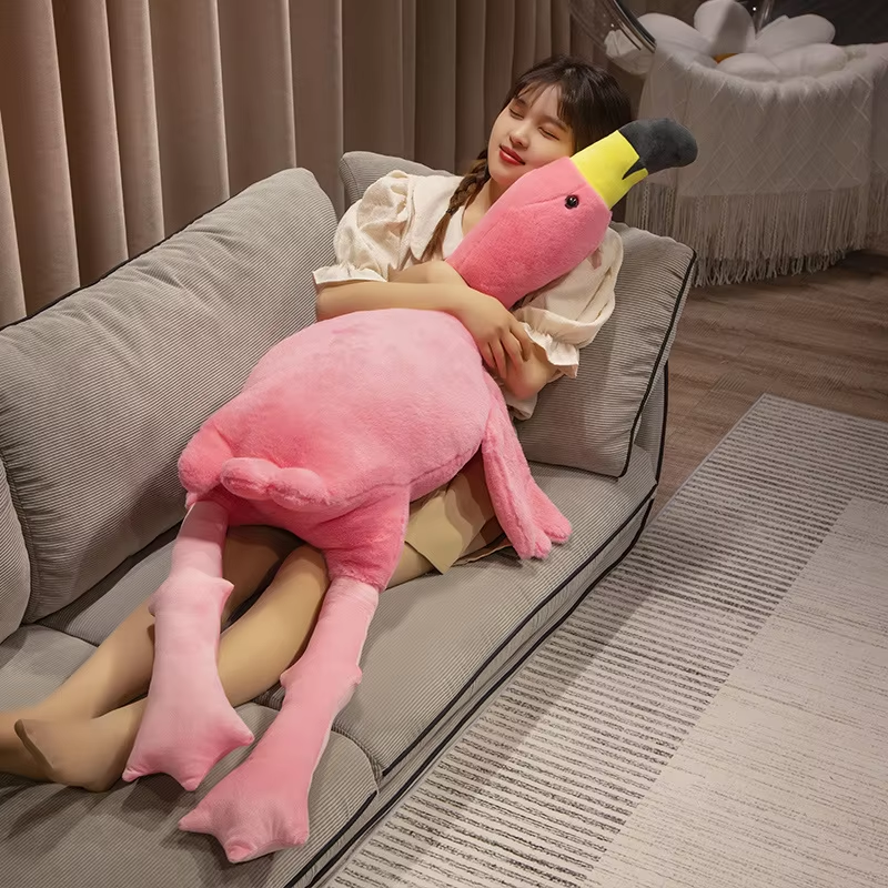 Jumbo Cute Flamingo Plush