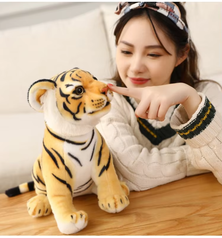 Lifelike Tiger Plush