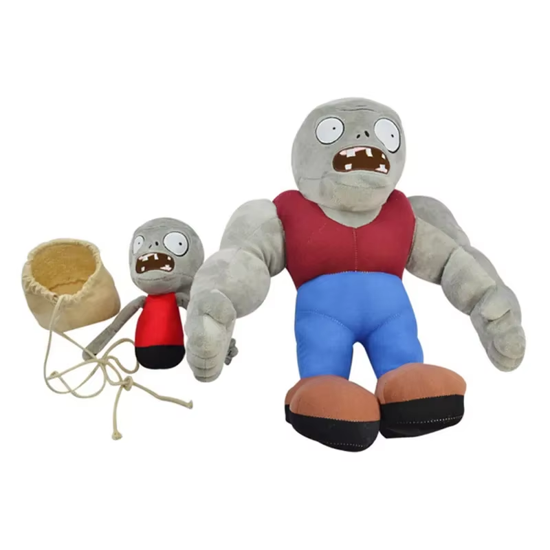 Buff Dad With Baby Zombie Plush