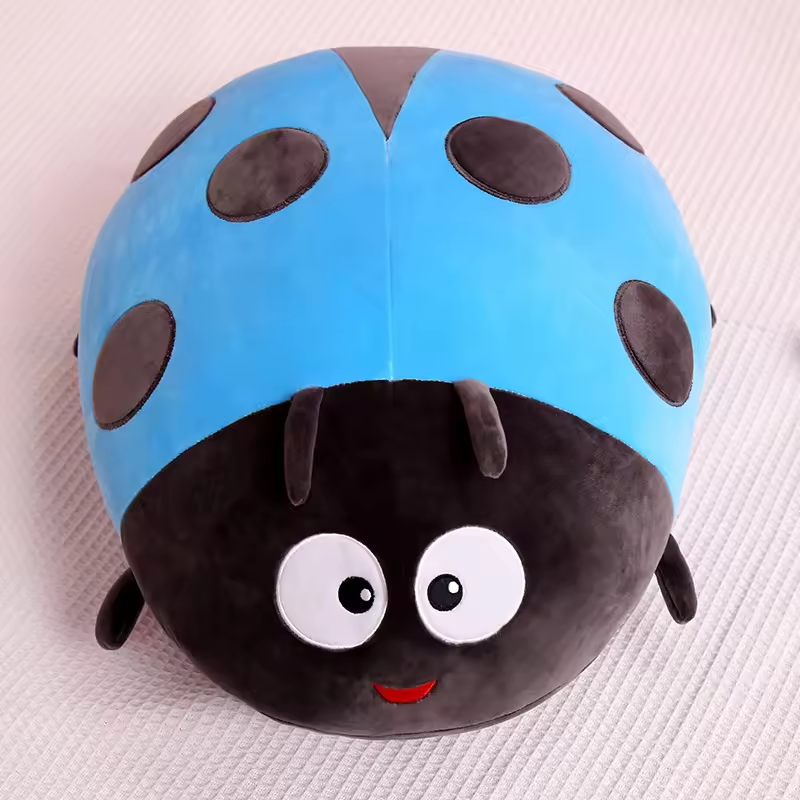 Kawaii Blue Ladybug Plush