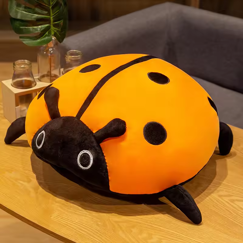 Big Orange Ladybug Plush