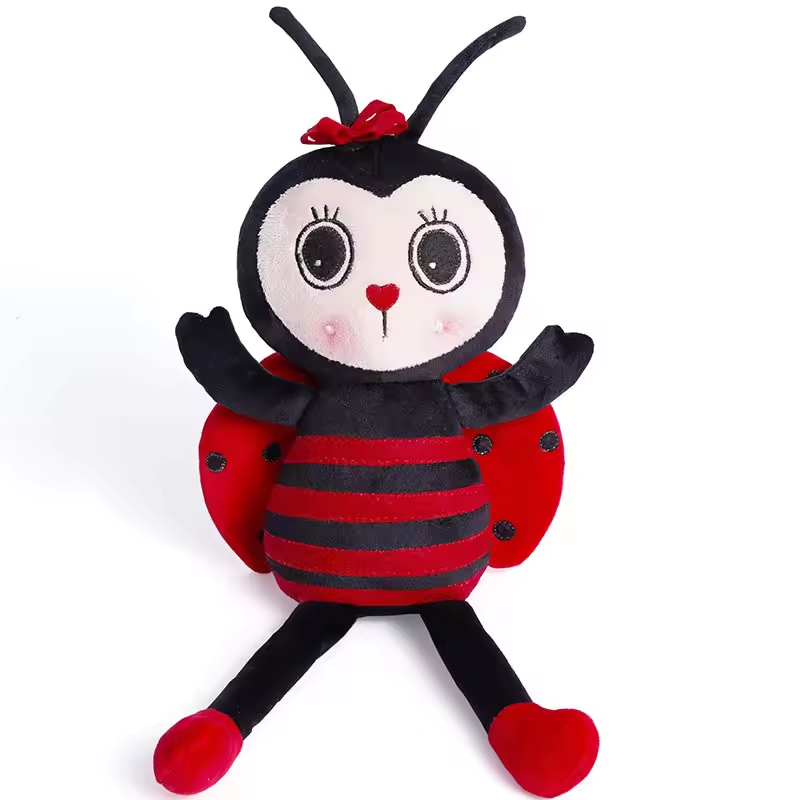 Girly Cute Ladybug Plush