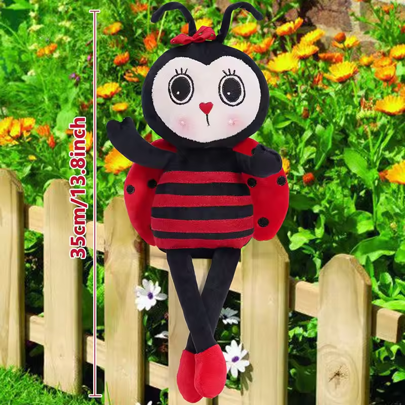 Girly Cute Ladybug Plush