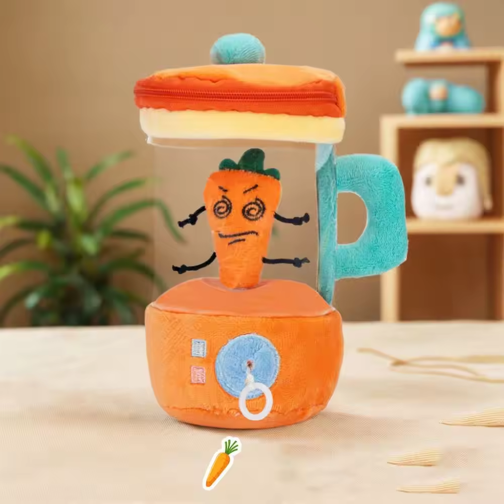 Spinning Carrot Fruit Juicer Plush