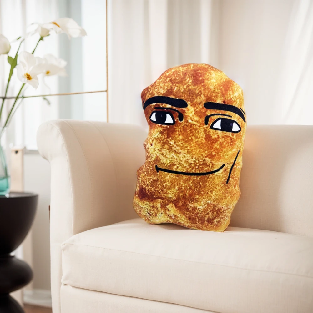 Cute Chicken Nugget Pillow Plush